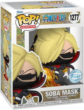 Funko Boneco de vinil Pop! Anime One Piece M scara Soba (Raid Suit) Sanji Edi o Especial Exclusivo #1277 (Edi o Especial)